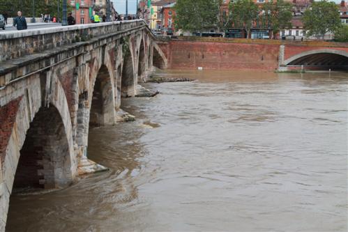 Haute-Garonne : vigilance crues maintenue malgré la baisse des eaux